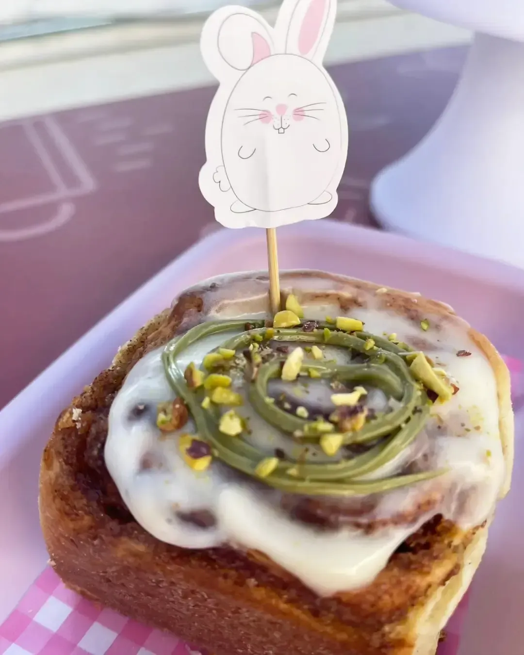 Cinnarolls recién horneados
